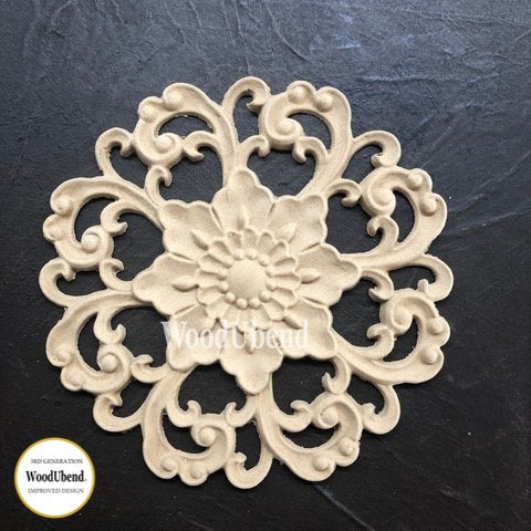 Floral Centrepiece WUB2172 - WoodUbend Mouldings