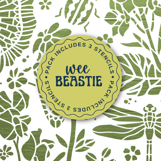 Wee Beasties Stencil | Made By Marley