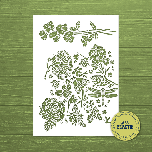 Wee Beasties Stencil | Made By Marley