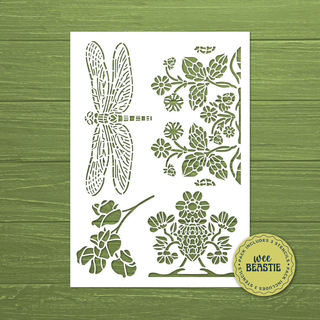 Wee Beasties Stencil | Made By Marley