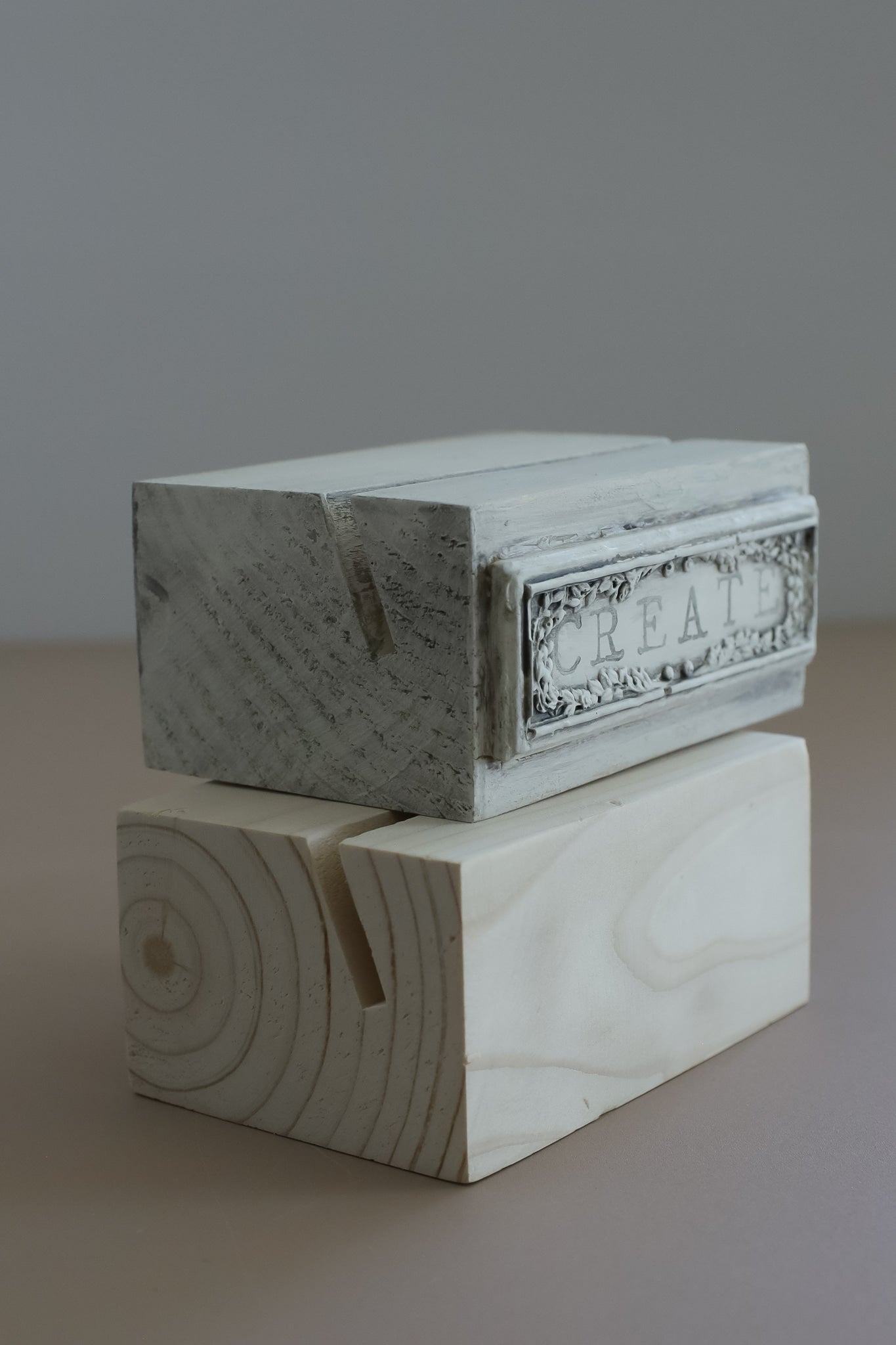 Wood Block Stands | Iron Orchid Designs