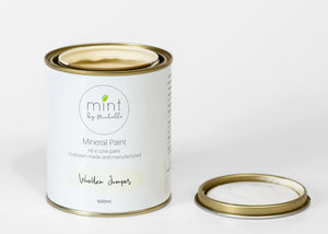Woollen Jumper, Warm White Mineral Paint for Furniture, MINT by Michelle
