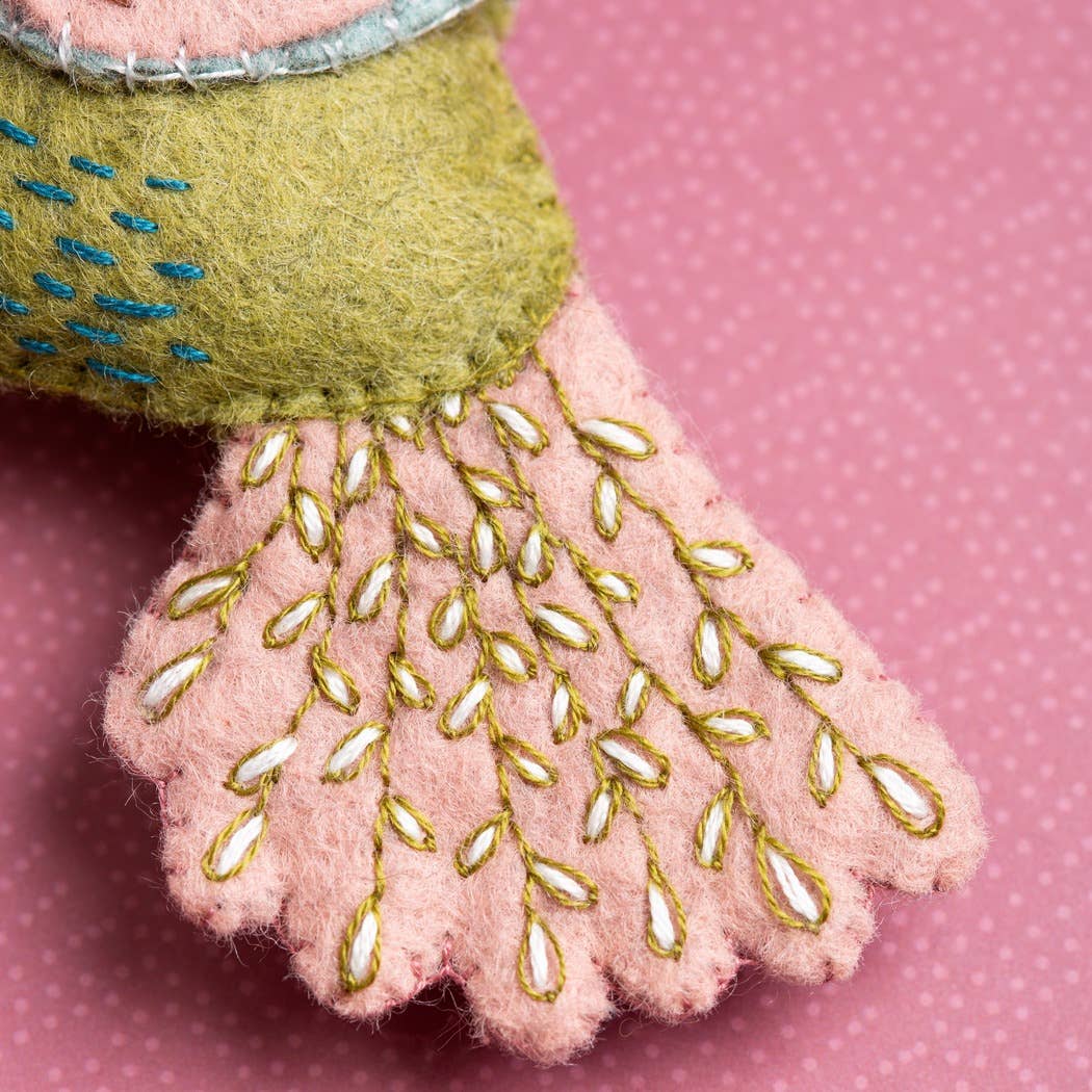 Hummingbird Felt Craft Mini Kit - Corinne Lapierre