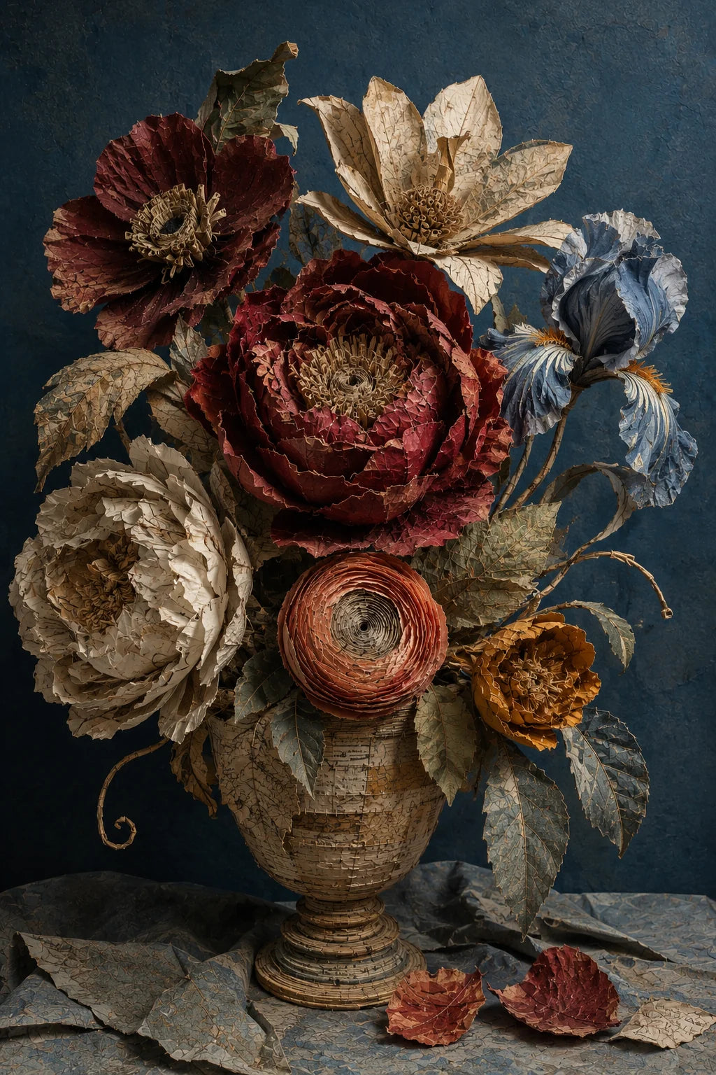 Arrangement Decoupage Paper - MINT by Michelle