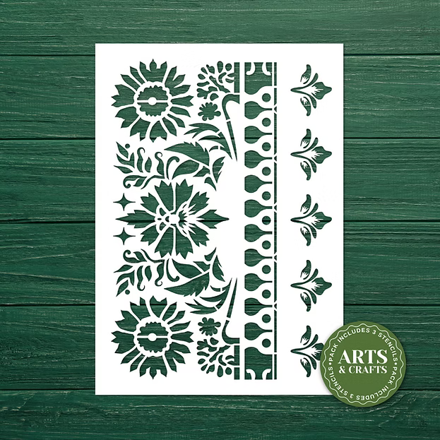 Arts and Crafts Stencil | Made By Marley