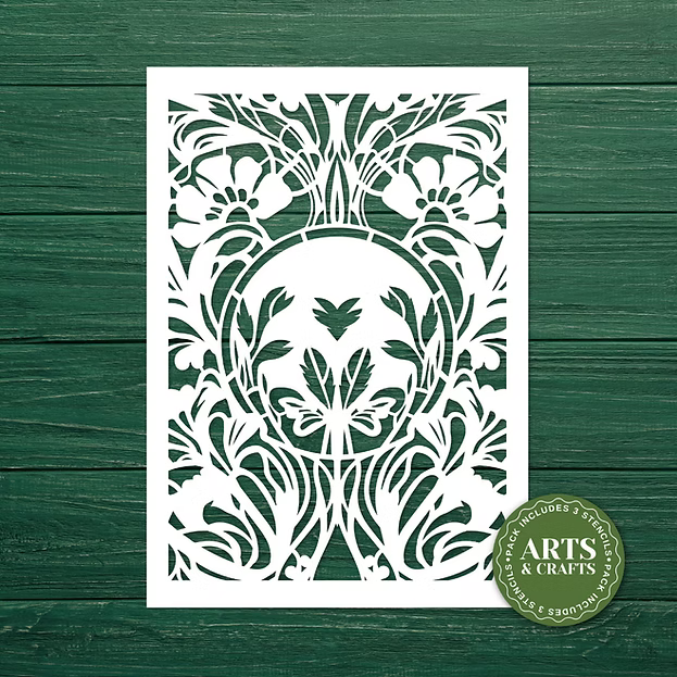 Arts and Crafts Stencil | Made By Marley