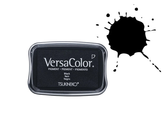 VersaColor BLACK Pigment Ink Pad | Tsukineko