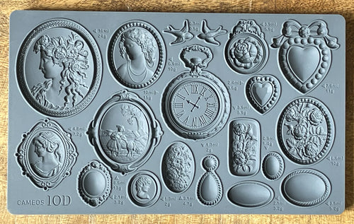 Cameos Mould by IOD - Iron Orchid Designs