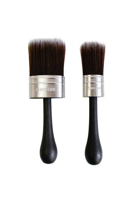 Cling On! Short Handle Paint Brush - Furniture Painting Brushes