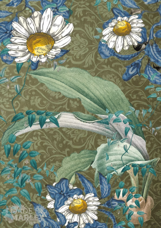 Daisy Pie Decoupage Paper | Made By Marley