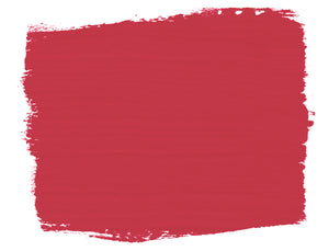 Bright Red Chalk Paint - Emporer's Silk - Annie Sloan Paint Swatch