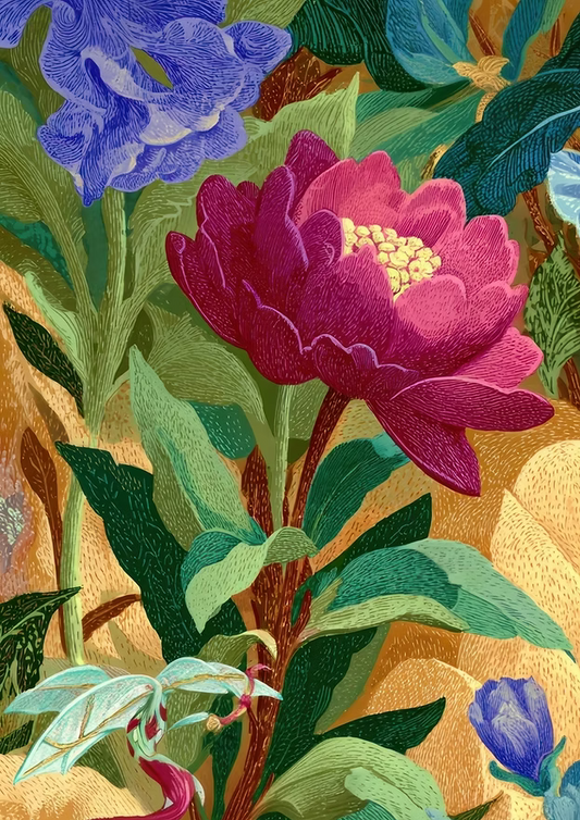 Floral Jungle Decoupage Paper | Made By Marley