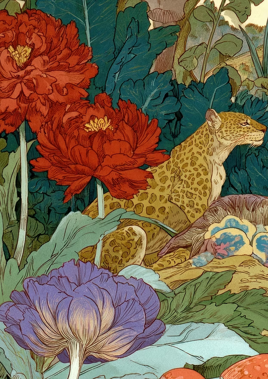 Floral Jungle Decoupage Paper | Made By Marley