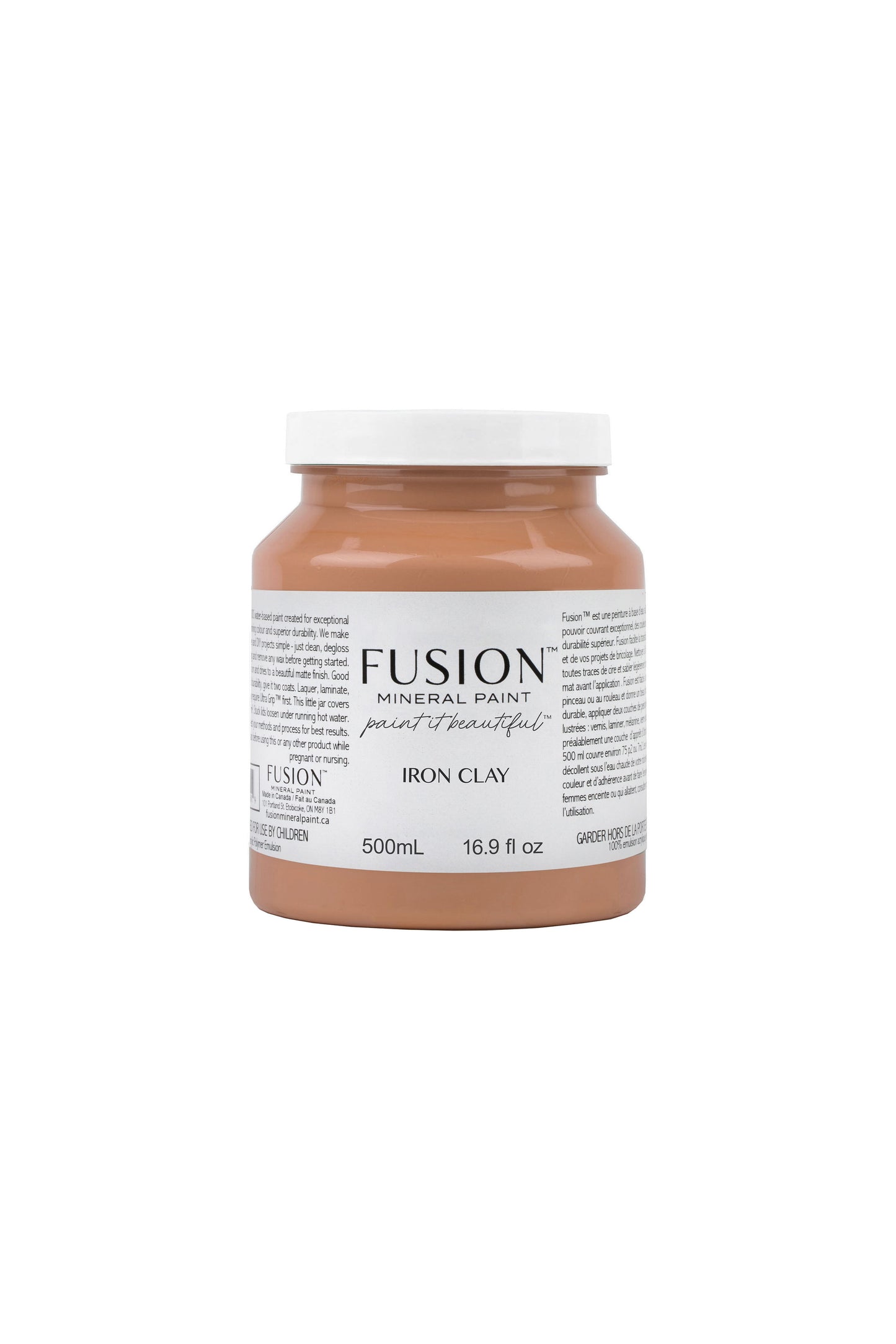 Iron Clay, Terracotta Furniture Paint, Fusion Mineral Paint