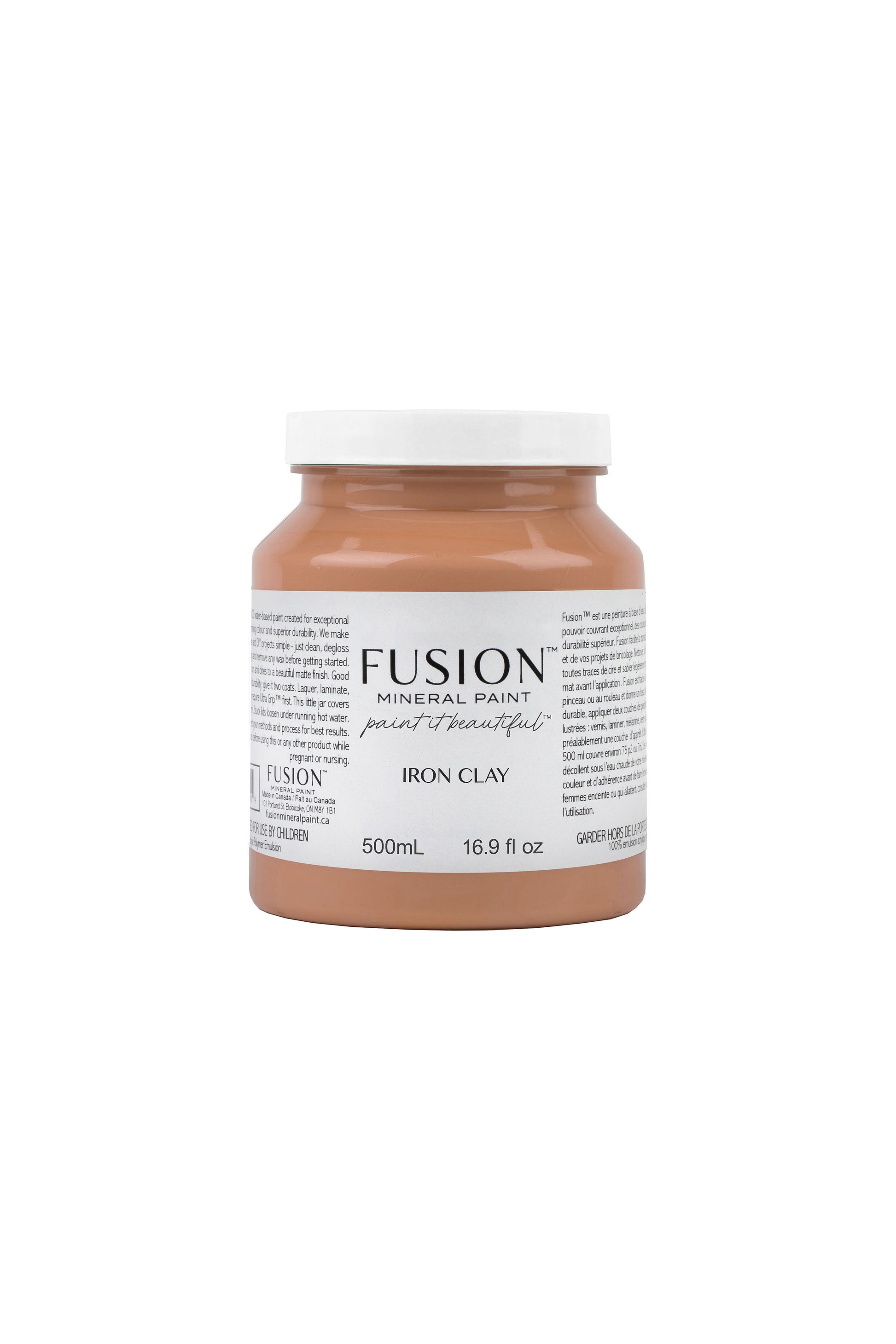 Iron Clay, Terracotta Furniture Paint, Fusion Mineral Paint
