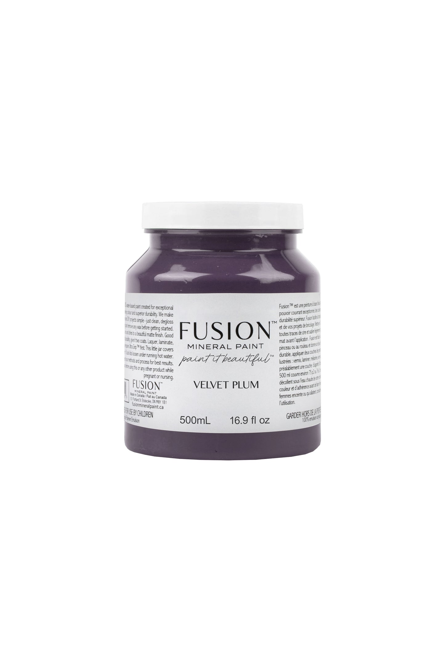 Velvet Plum, Regal Purple Furniture Paint, Fusion Mineral Paint