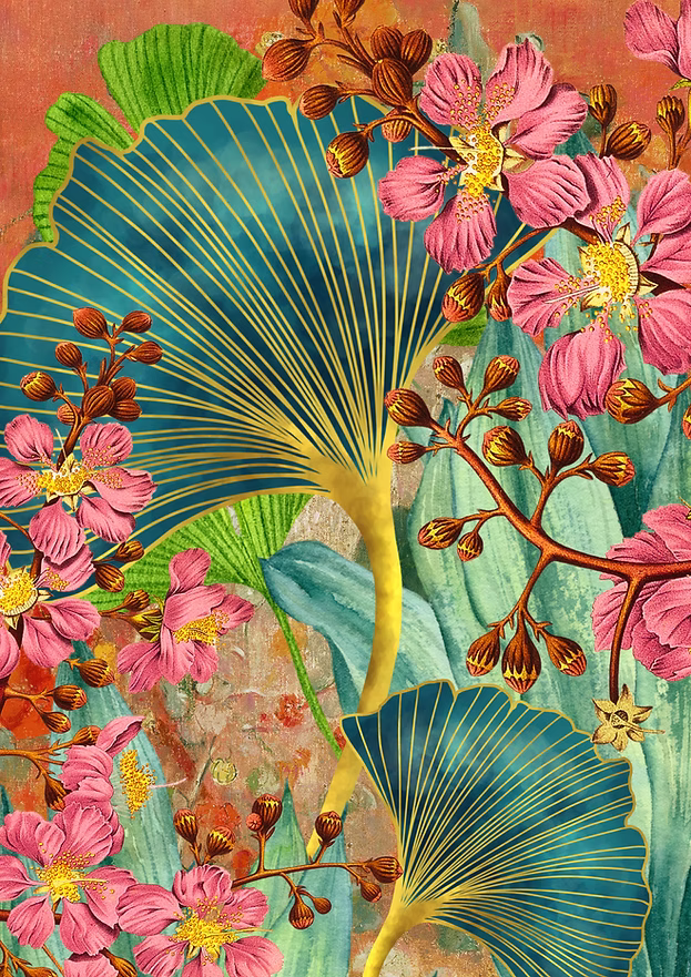 Gingko Decoupage Paper | Made By Marley