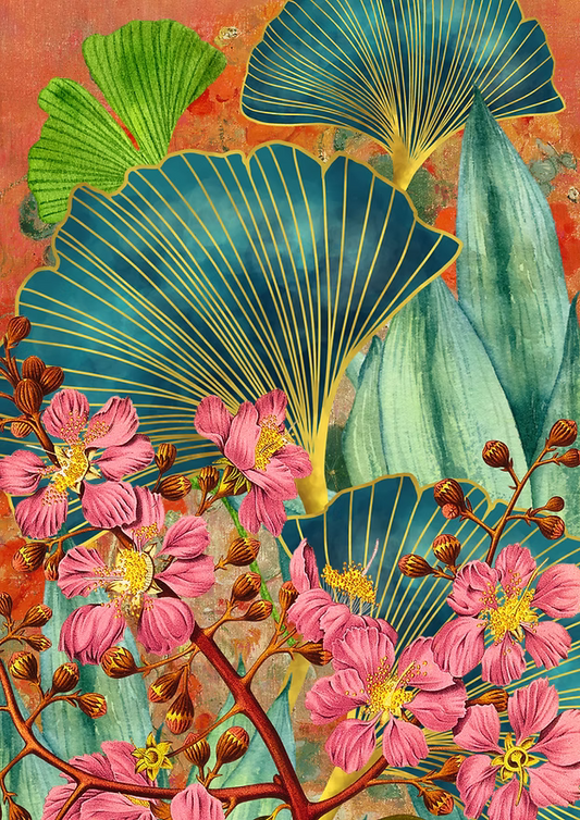 Gingko Decoupage Paper | Made By Marley