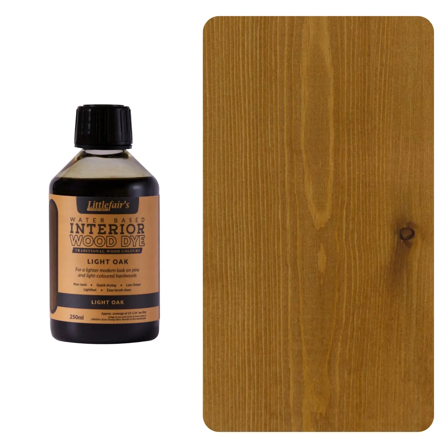 Light Oak - Littlefairs Interior Wood Dye