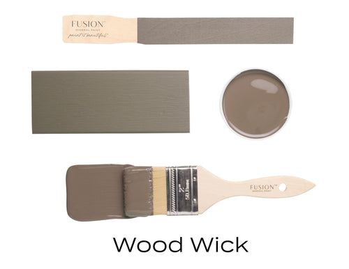 Wood Wick, Mid-Brown Furniture Paint - Fusion Mineral Paint