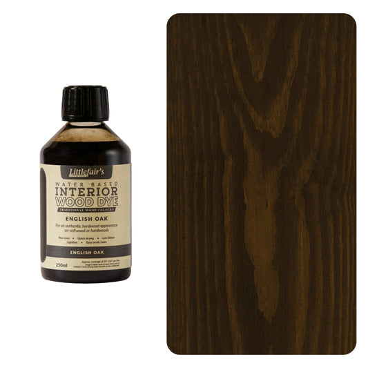English Oak - Littlefairs Interior Wood Dye