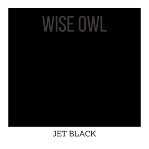 Jet Black Furniture Paint - Wise Owl One Hour Enamel Paint