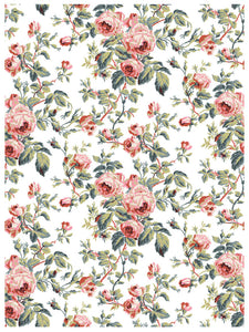 Lattice Rose IOD Paint Inlay - Iron Orchid Designs
