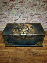 Load image into Gallery viewer, Leonardo Lion Decoupage Paper, MINT By Michelle Decoupage Papers for Furniture