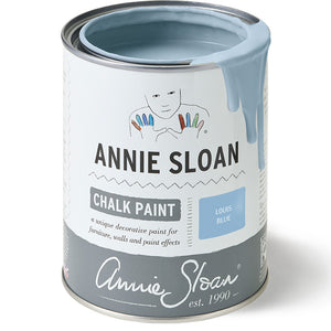 Baby Blue Chalk Paint for Furniture - Louis Blue Annie Sloan Paint Tin