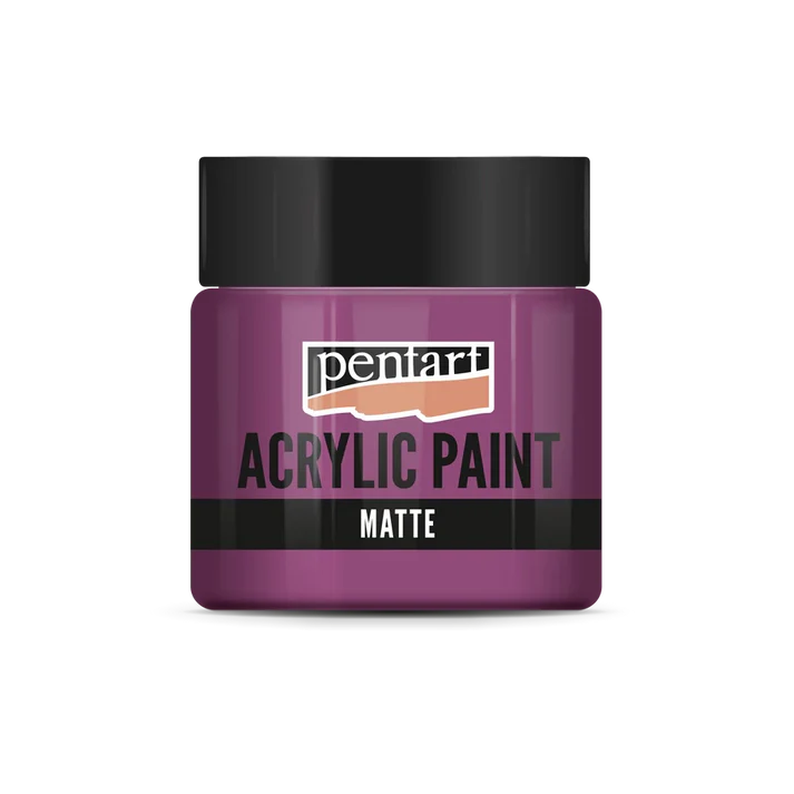 Pentart Matte Acrylic Paint – Mallow – 50ml