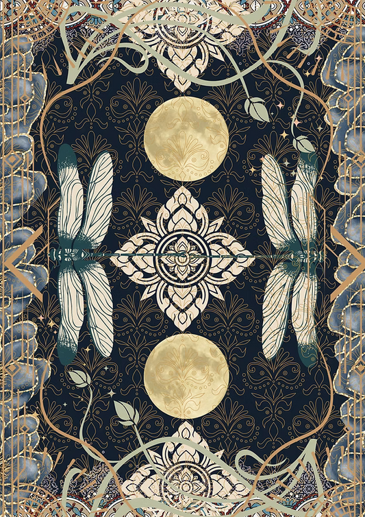 Moon Struck Decoupage Paper | Made By Marley