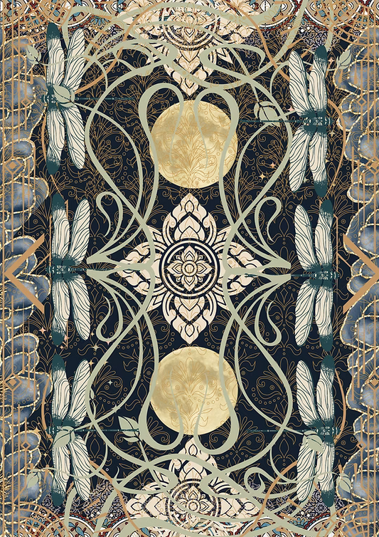 Moon Struck Decoupage Paper | Made By Marley