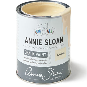 Dark Cream Chalk Paint for Furniture - Old Ochre Annie Sloan 