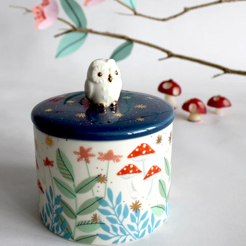 Owl Jar - Secret Garden by House of Disaster