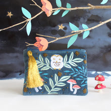 Load image into Gallery viewer, Owl Purse - Secret Garden by House of Disaster