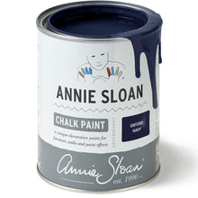 Load image into Gallery viewer, Navy Blue Chalk Paint Tin,  Oxford Navy Furniture Paint, Annie Sloan 