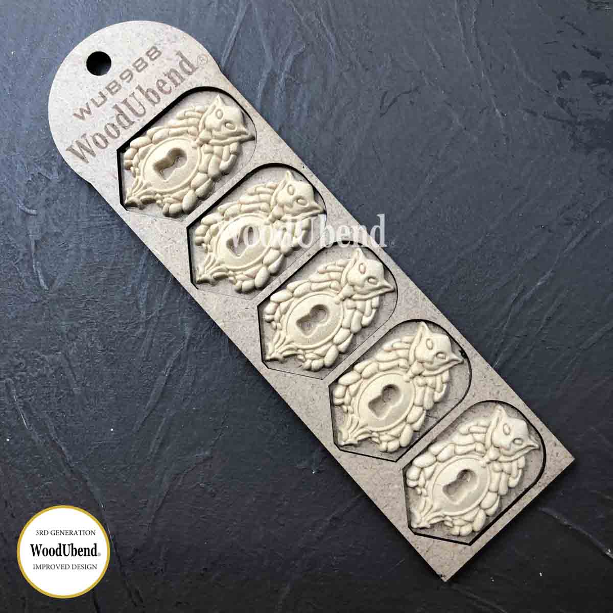 Keyholes / Gargoyle Escutcheons WUB0988 - WoodUbend Mouldings