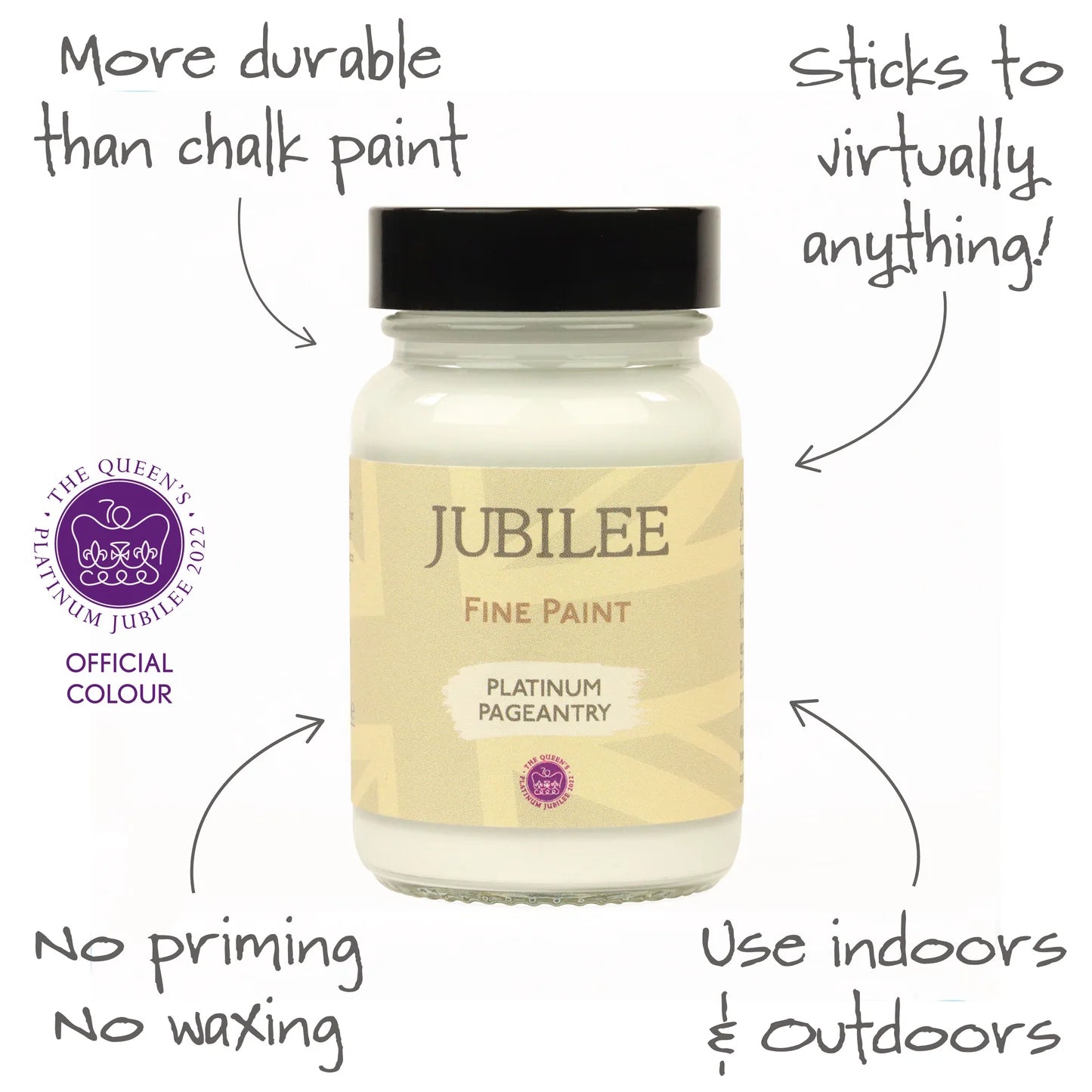 Platinum Pageantry - Jubilee Paint | Furniture & Craft Paint