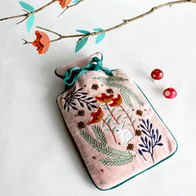 Load image into Gallery viewer, Rabbit Hot Water Bottle - Secret Garden by House of Disaster