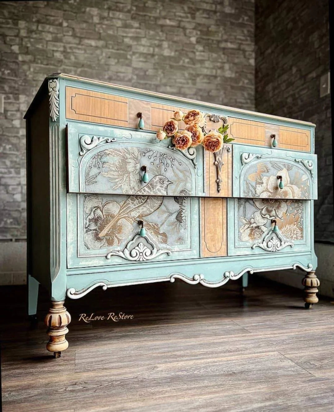 My Frenchy Blue, Soft Blue Mineral Paint for Furniture, MINT by Michelle