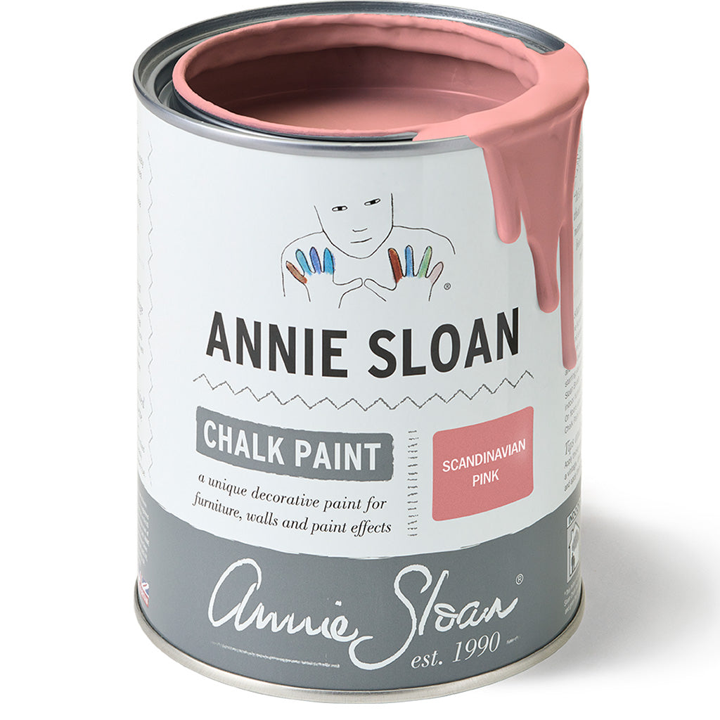 Salmon Pink Chalk Paint - Scandinavian Pink - Annie Sloan 