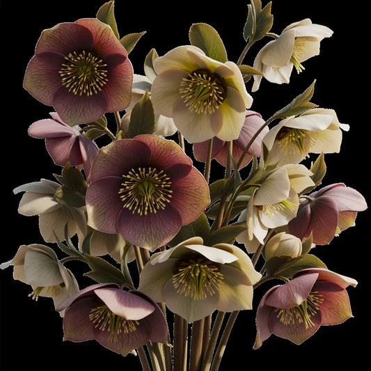 Still In Bloom Decoupage Paper - MINT by Michelle