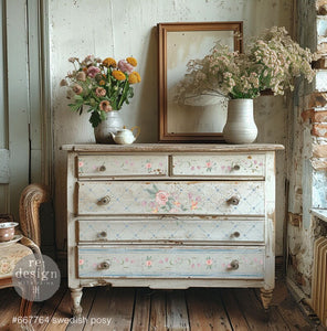 The Swedish Posy Transfer - Annie Sloan