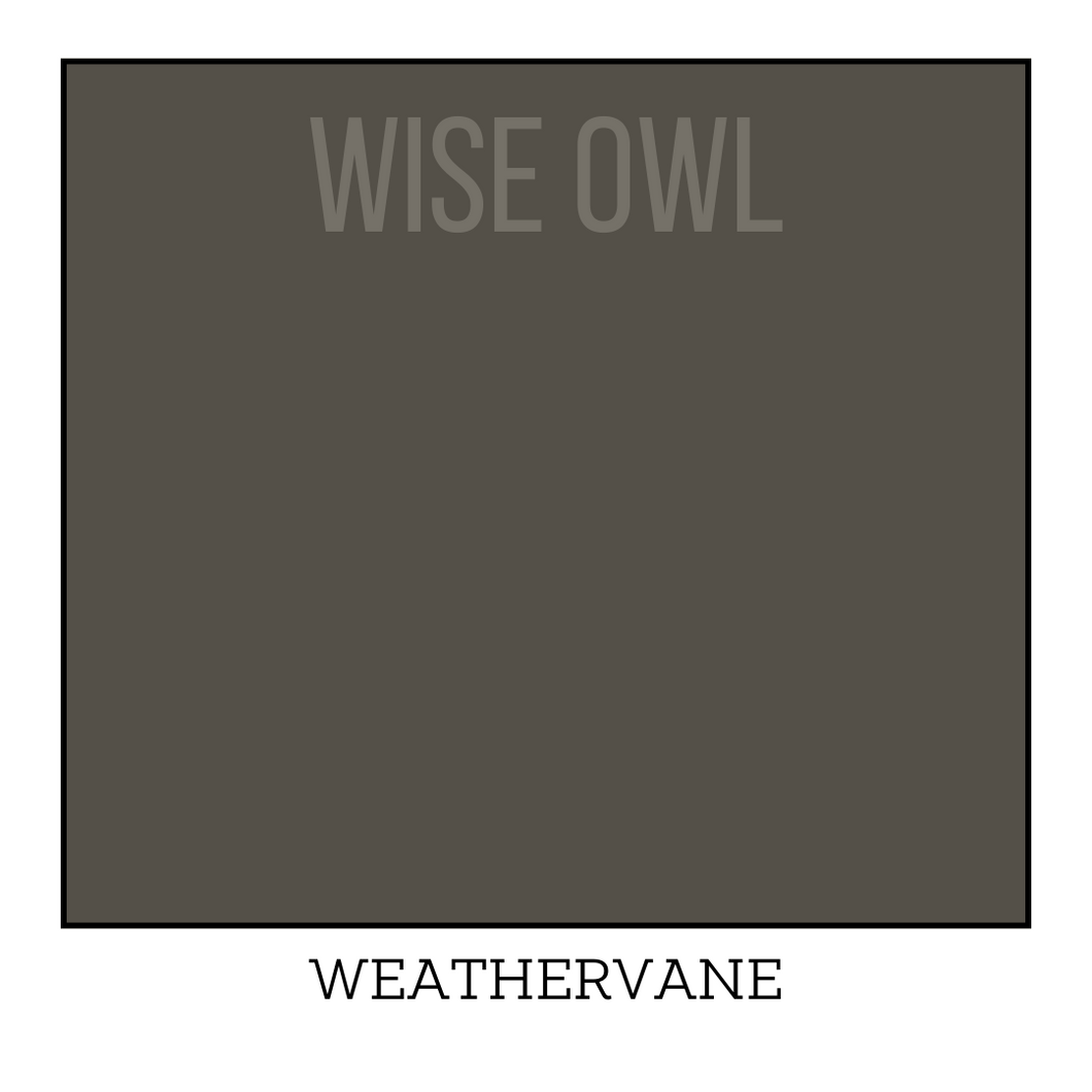 Grey/Brown Furniture Paint - Weathervane - Wise Owl One Hour Enamel Paint