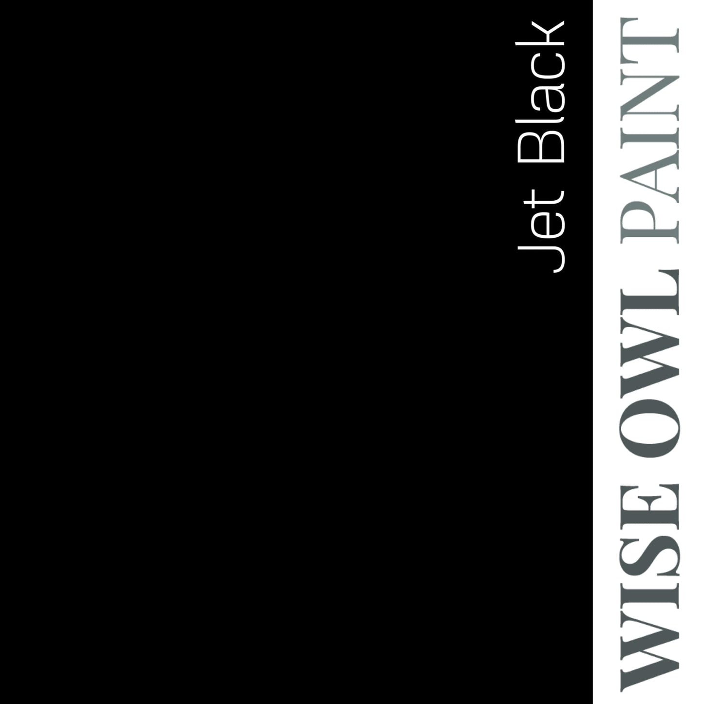 Jet Black - Wise Owl One Hour Enamel Paint Swatch