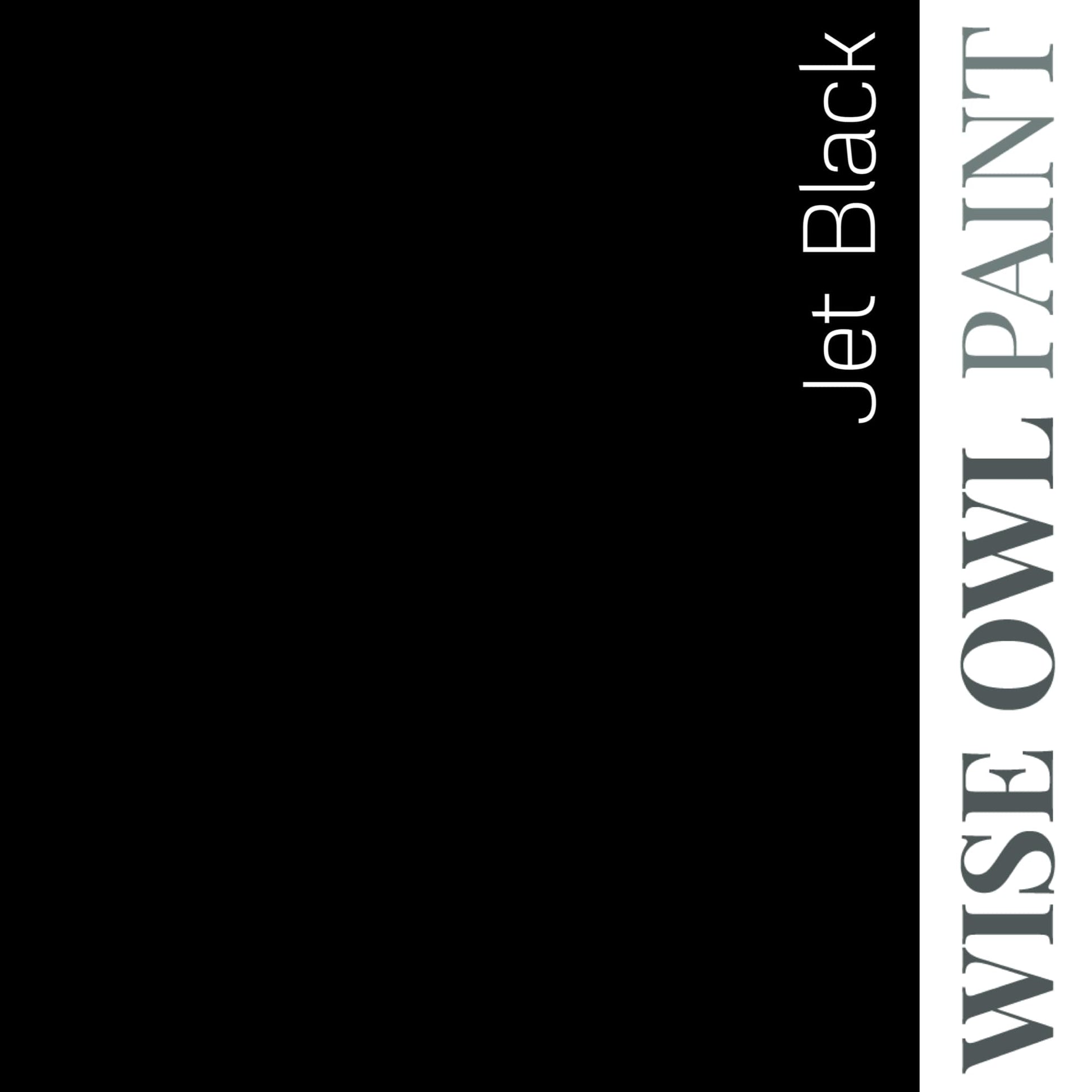 Jet Black - Wise Owl One Hour Enamel Paint Swatch