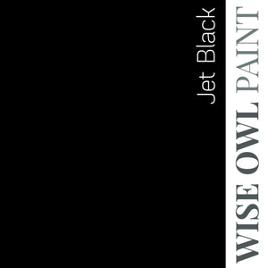 Jet Black - Wise Owl One Hour Enamel Paint Swatch