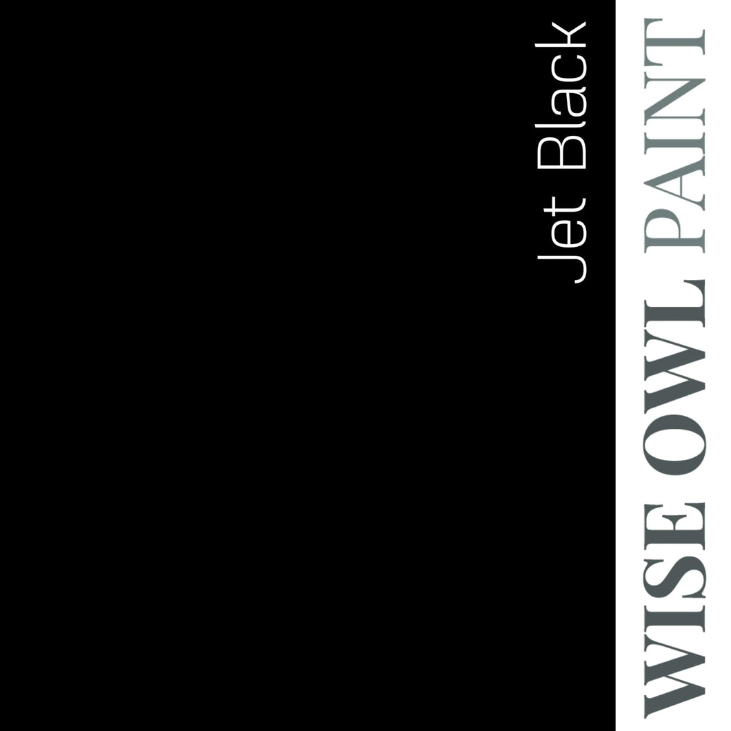 Jet Black - Wise Owl One Hour Enamel Paint Swatch