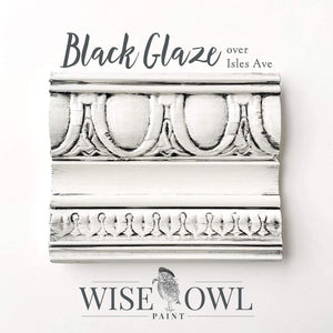 Black Glaze | Wise Owl Paint