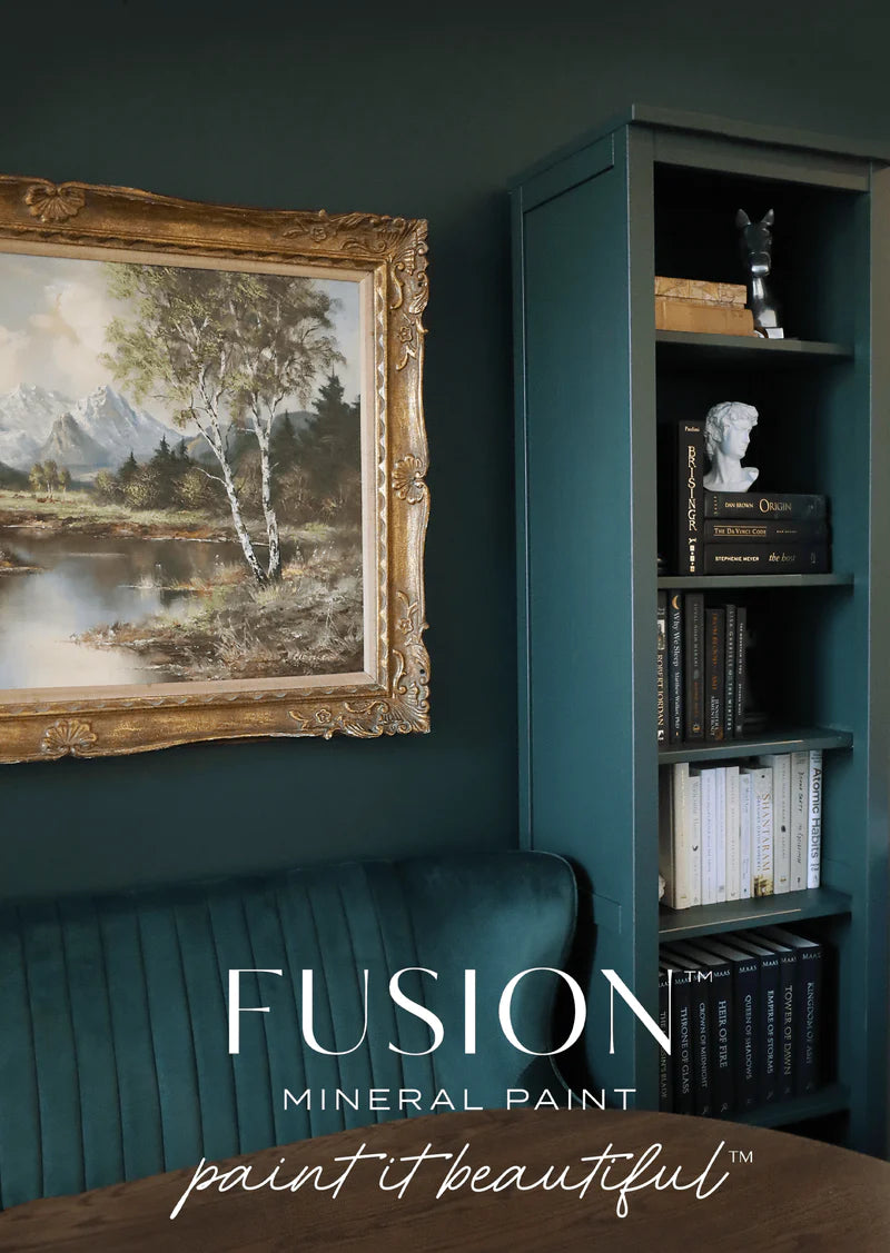 Manor Green, Dark Green Furniture Paint - Fusion Mineral Paint